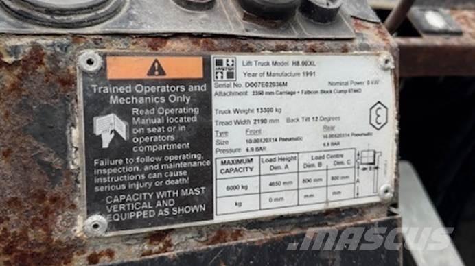 Hyster H 8.00 XL 5 Samopogonski ručni viljuškari