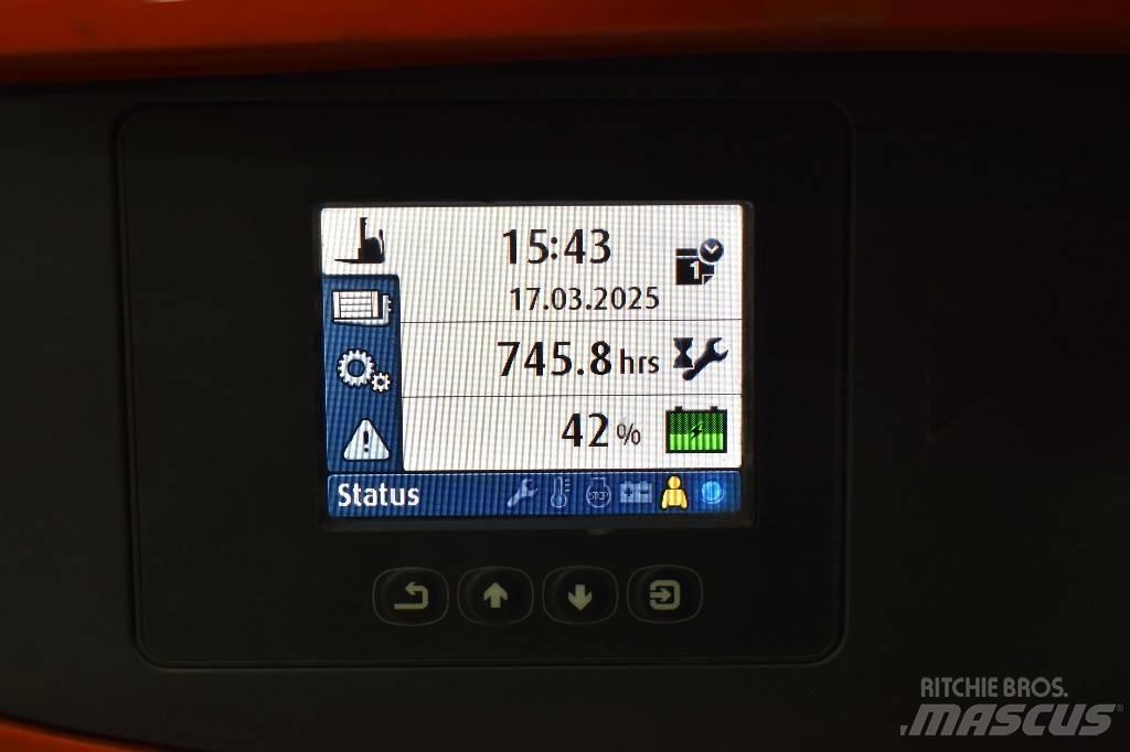 Linde L 14 Ručni električni viljuškar