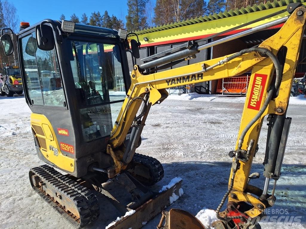Yanmar SV 18 Mini bageri < 7t