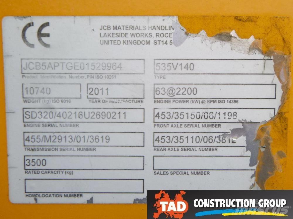 JCB 535-140 Hiviz Teleskopski viljuškari