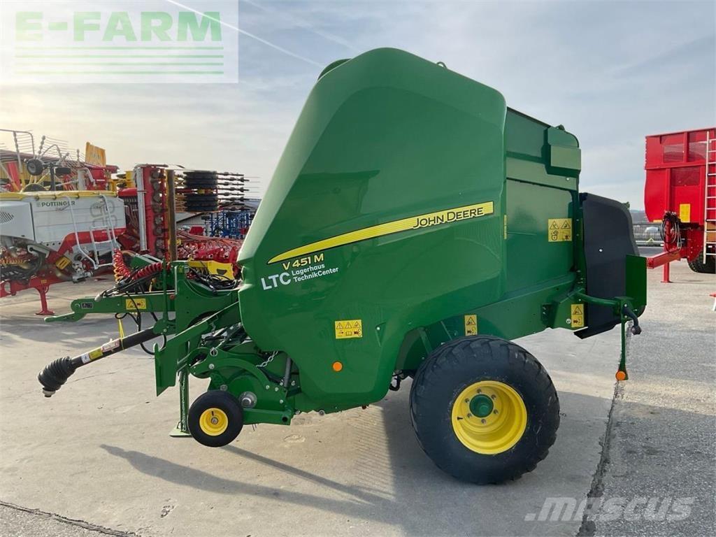 John Deere V451 M Prese/balirke za četvrtaste bale