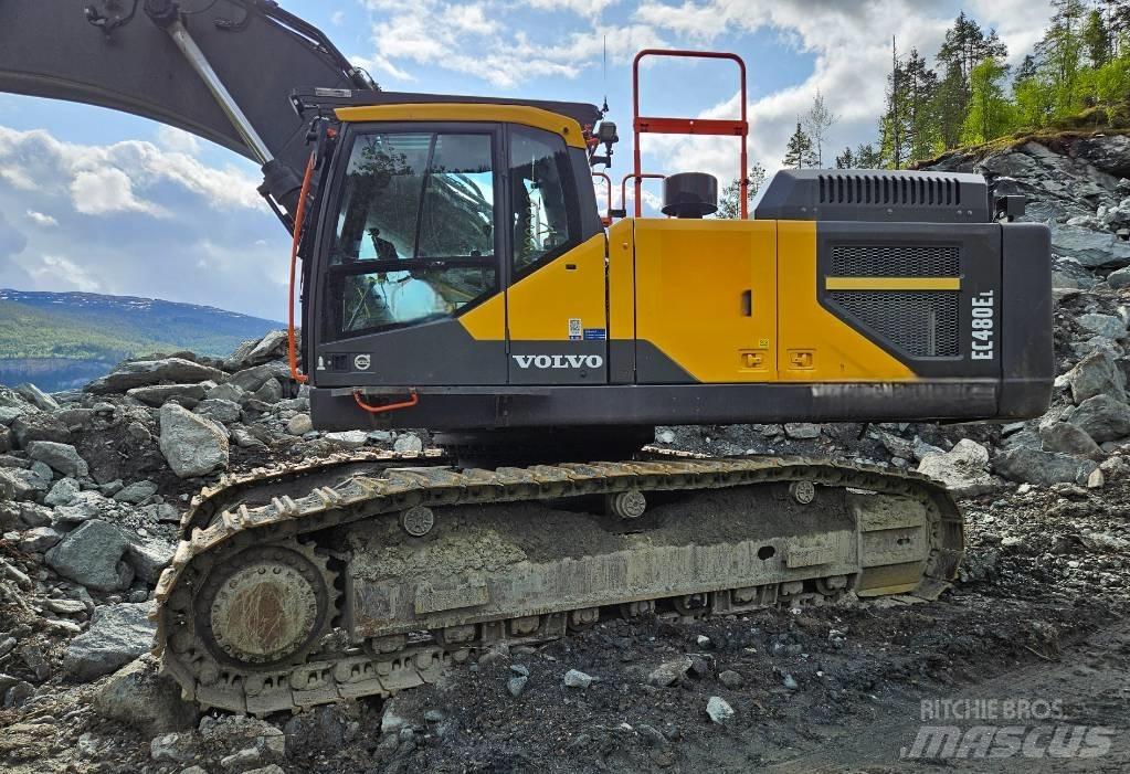 Volvo EC 480 E L Bageri guseničari