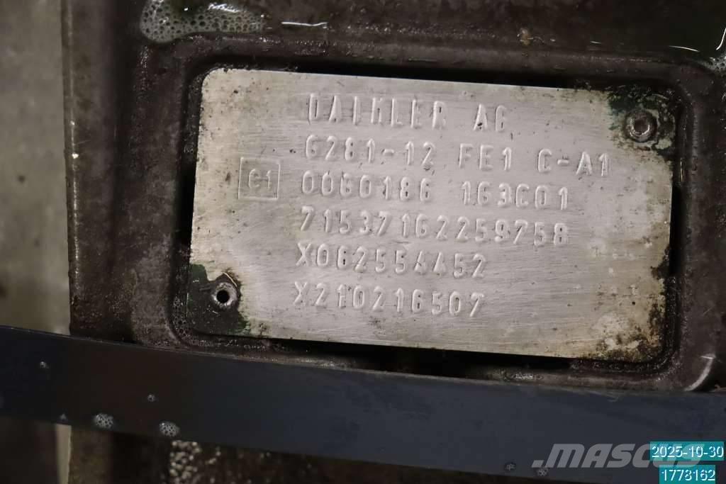 Mercedes-Benz actros Menjači