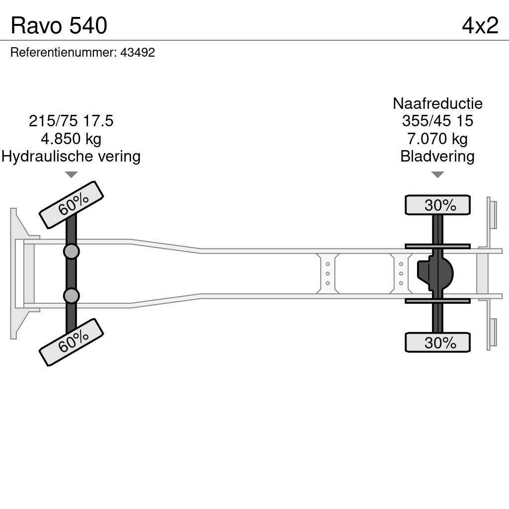 Ravo 540 Polovni kamioni za čišćenje