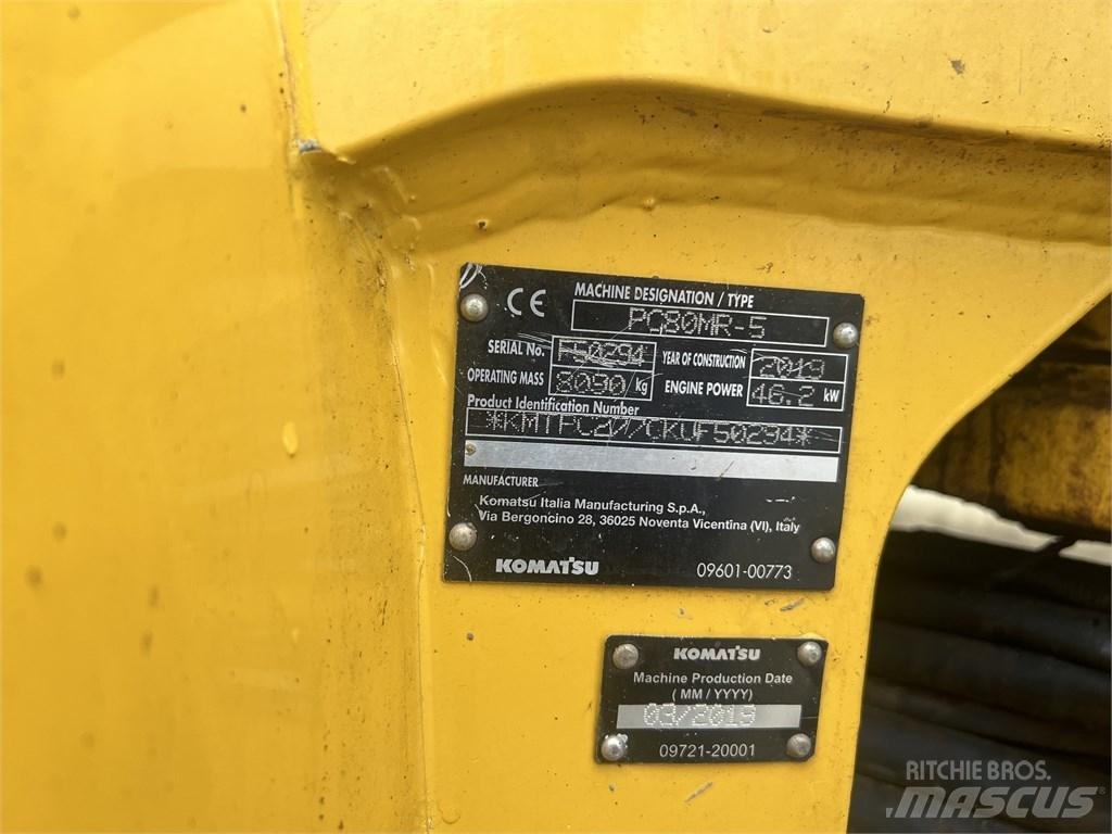 Komatsu PC 80 MR Midi bageri 7t – 12t