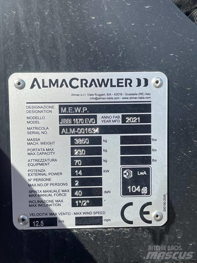 Almac Jibbi 1670 evo Ostali kranovi i platforme