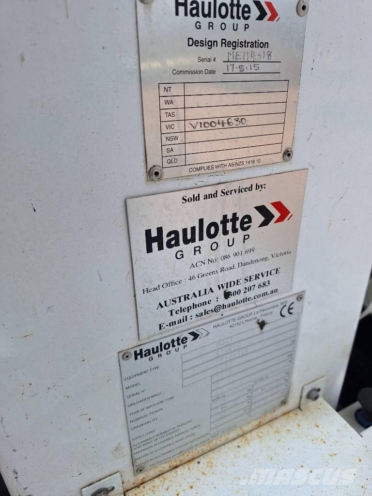 Haulotte Star 10 Teleskopske samohodne platforme