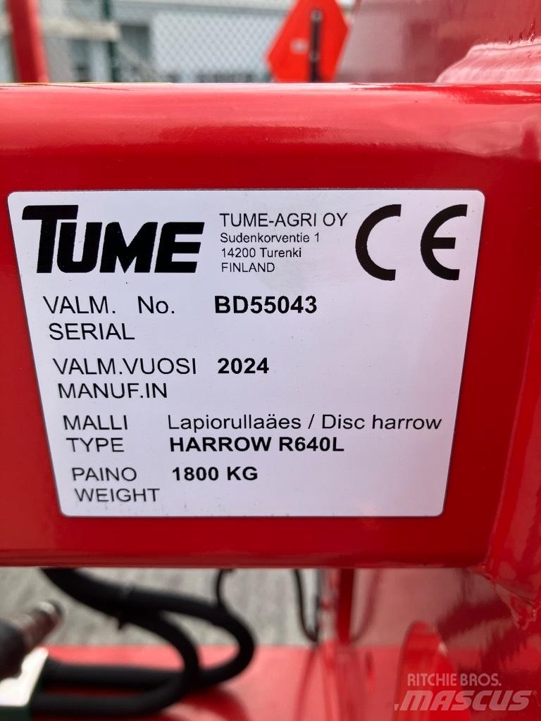 Tume Harrow R640L Drljače