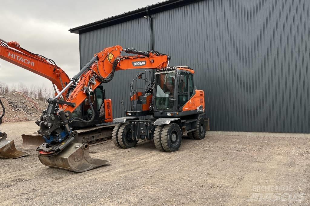 Doosan DX 165 W-5 Bageri točkaši