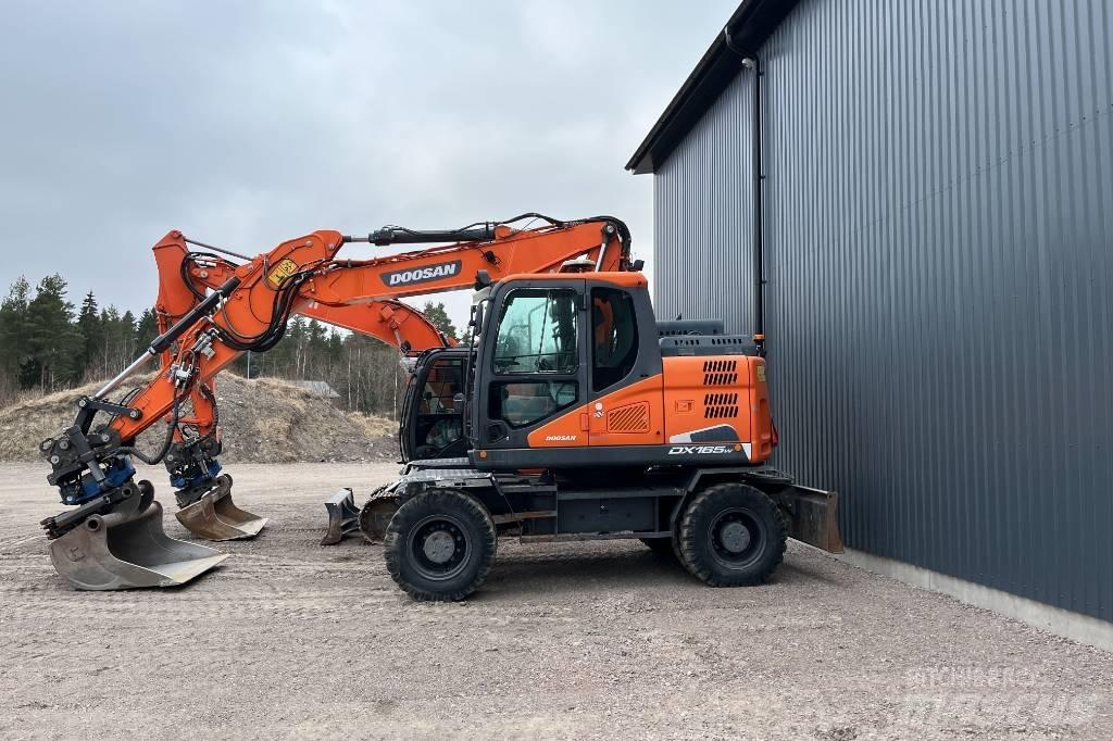 Doosan DX 165 W-5 Bageri točkaši
