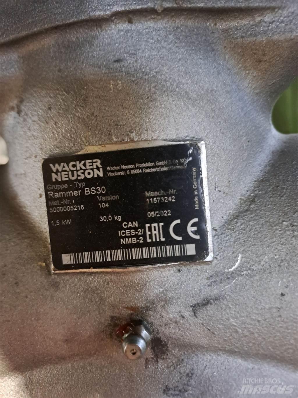 Wacker Neuson BS30 Vibro nabijači