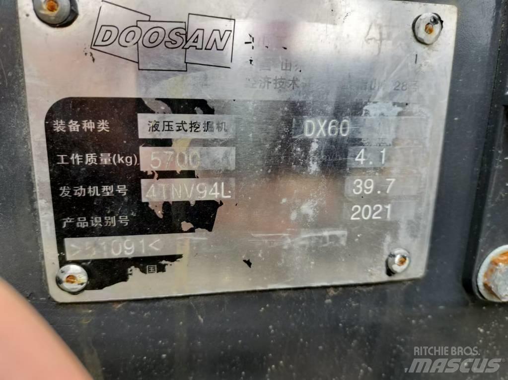 Doosan DX 60 Mini bageri < 7t