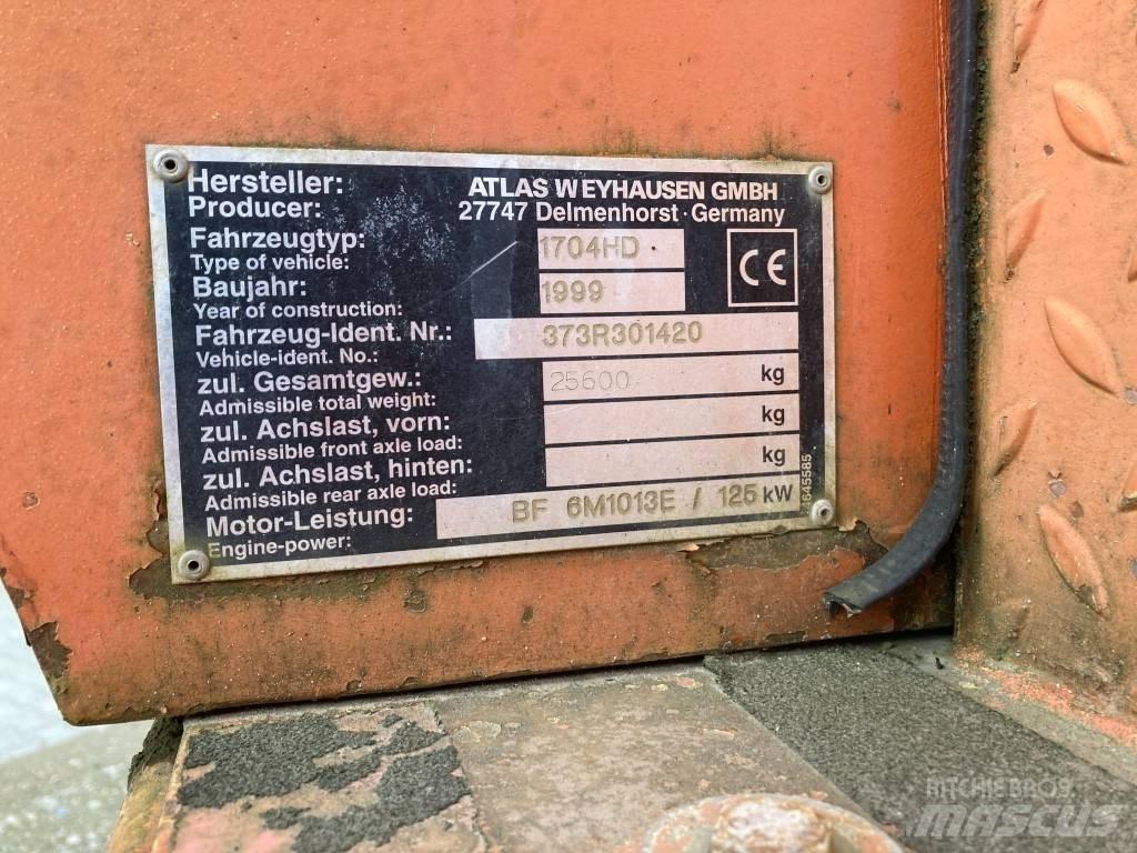 Atlas 1704 HD Bageri guseničari
