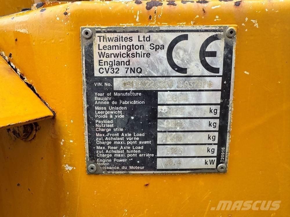 Thwaites 2T ST Damperi za gradilište