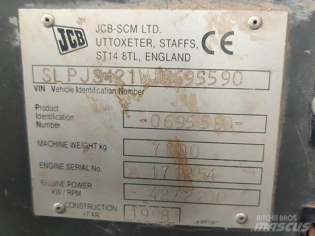 JCB JS70 Midi bageri 7t – 12t
