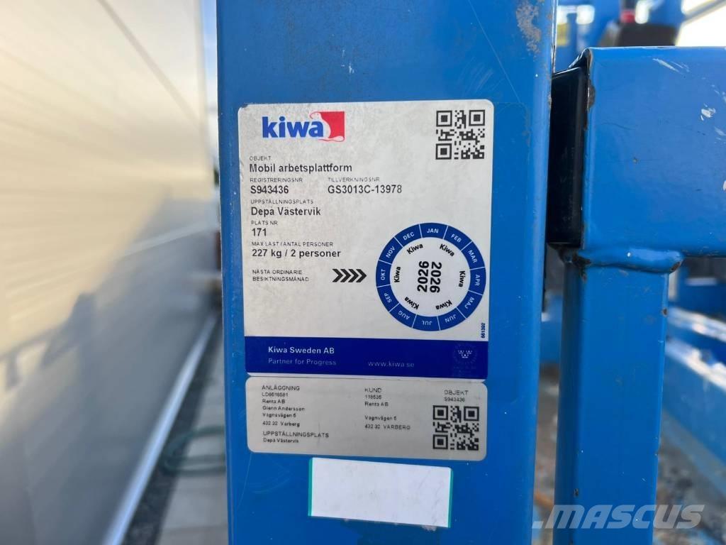 Genie GS 1932 Makazaste platforme