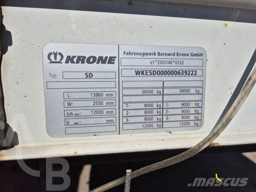 Krone SD Poluprikolice sa ciradom