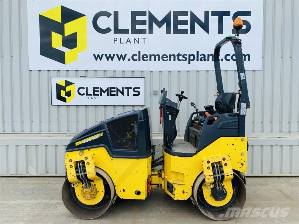 Bomag BW120AD-5 Valjci sa duplim bubnjem