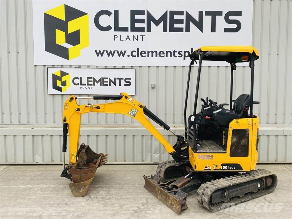 JCB 18Z-1 Mini bageri < 7t