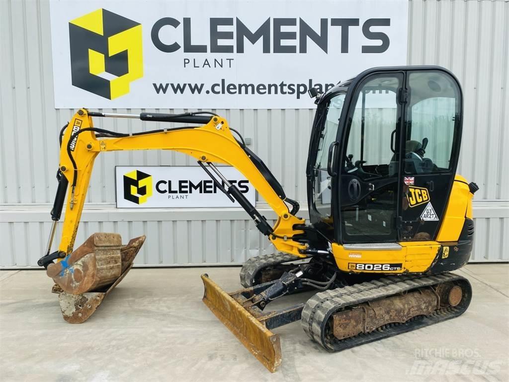 JCB 8026CTS Mini bageri < 7t