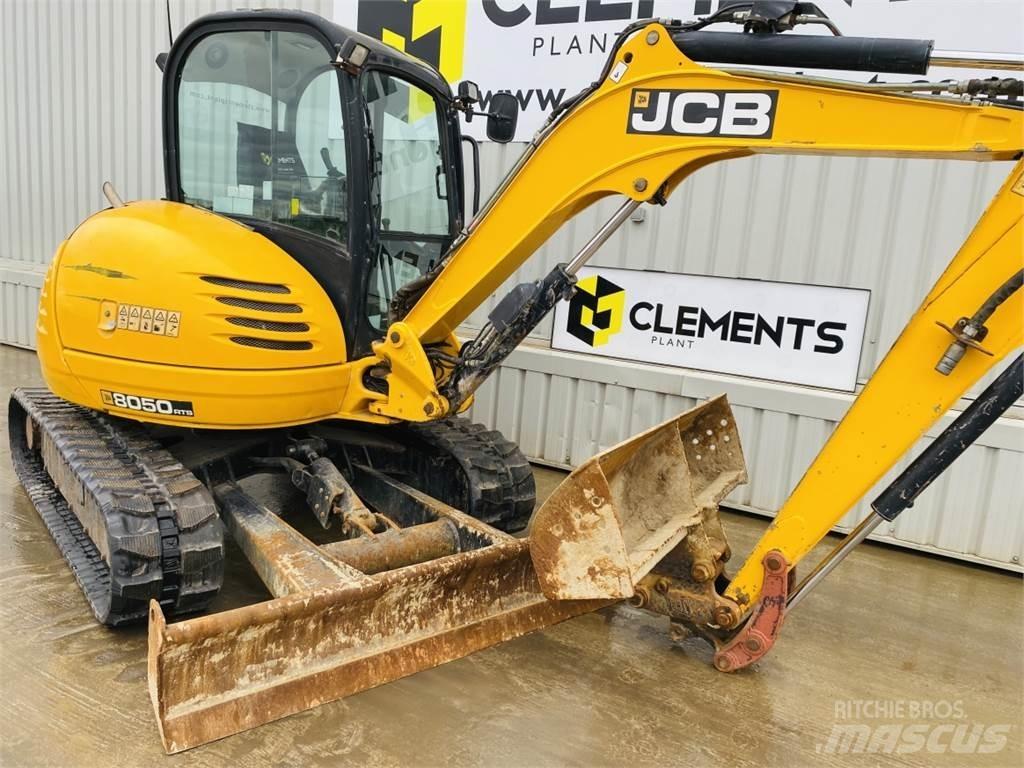 JCB 8050RTS Midi bageri 7t – 12t
