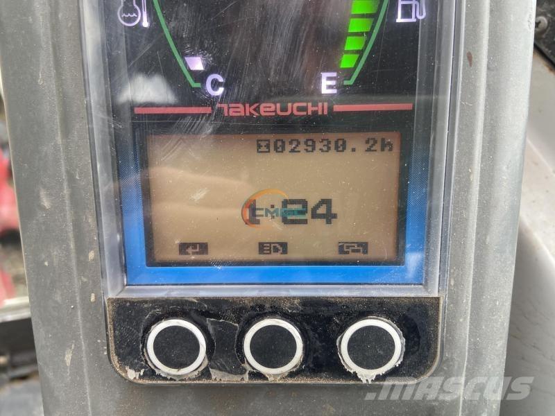 Takeuchi TB216 Bageri točkaši