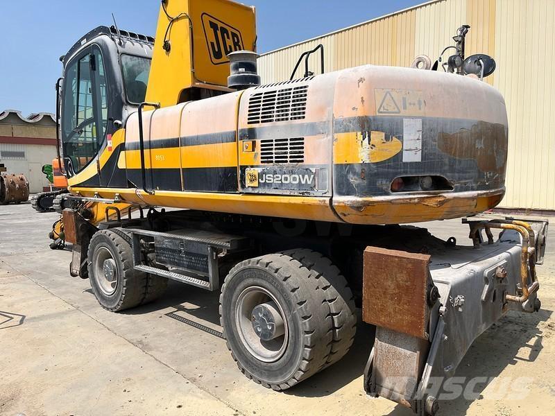JCB JS200W Bageri za prenos primarnih/sekundarnih sirovina