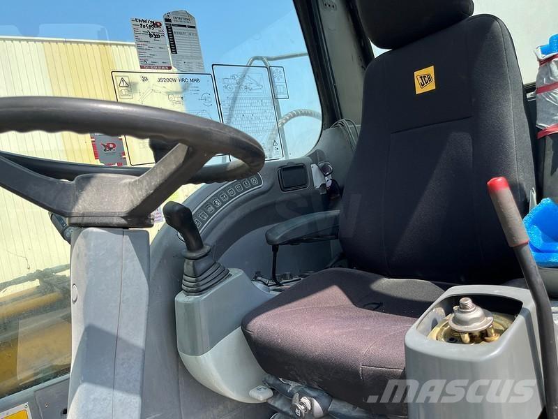 JCB JS200W Bageri za prenos primarnih/sekundarnih sirovina