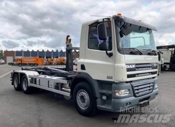 DAF FAT CF 85 Rol kiper kamioni sa kukom za podizanje tereta