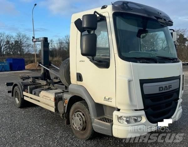 DAF LF 250 FA +(CZ) CTS Rol kiper kamioni sa kukom za podizanje tereta