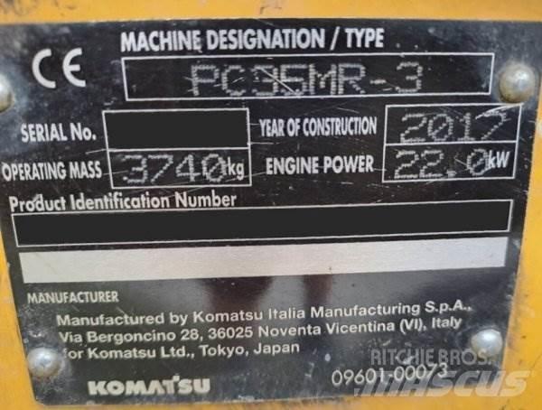 Komatsu PC 35 MR-3 Mini bageri < 7t