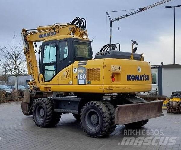 Komatsu PW 160-7E0 Bageri točkaši