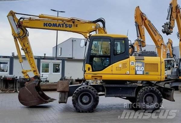 Komatsu PW 160-7E0 Bageri točkaši