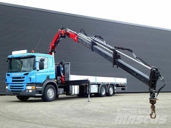 Scania P320 + Effer Kamioni sa kranom