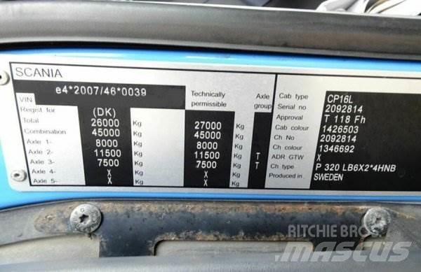 Scania P320 + Effer Kamioni sa kranom