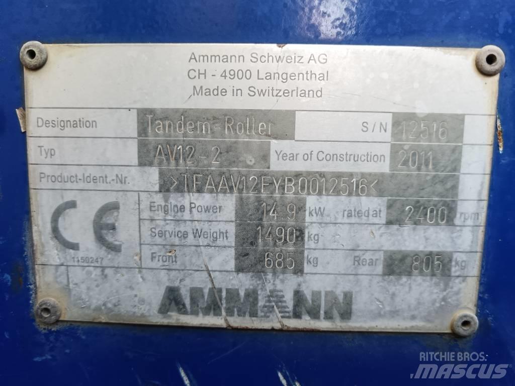 Ammann AV 12-2 Valjci sa duplim bubnjem
