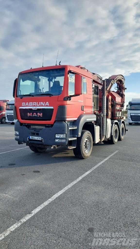 MAN TGS 26.540 6X6 Drobilice drva / čiperi