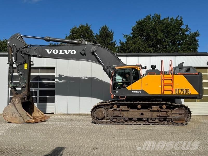Volvo EC 750 EL Bageri guseničari