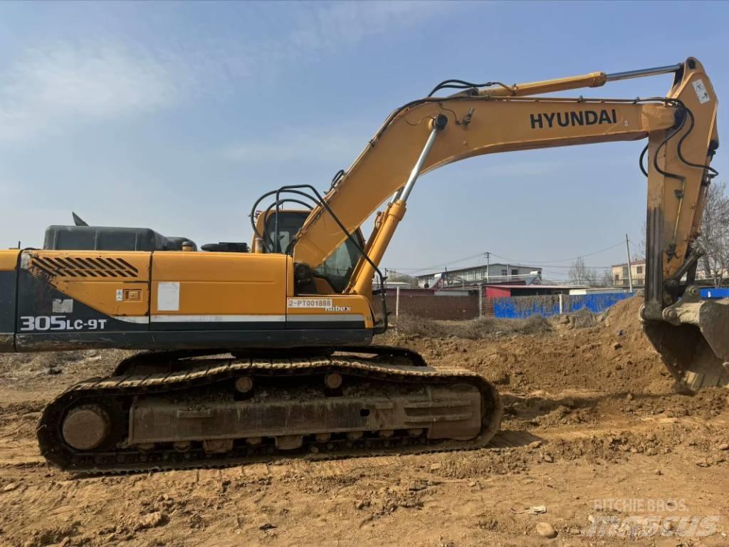 Hyundai R305lc-9t Bageri guseničari
