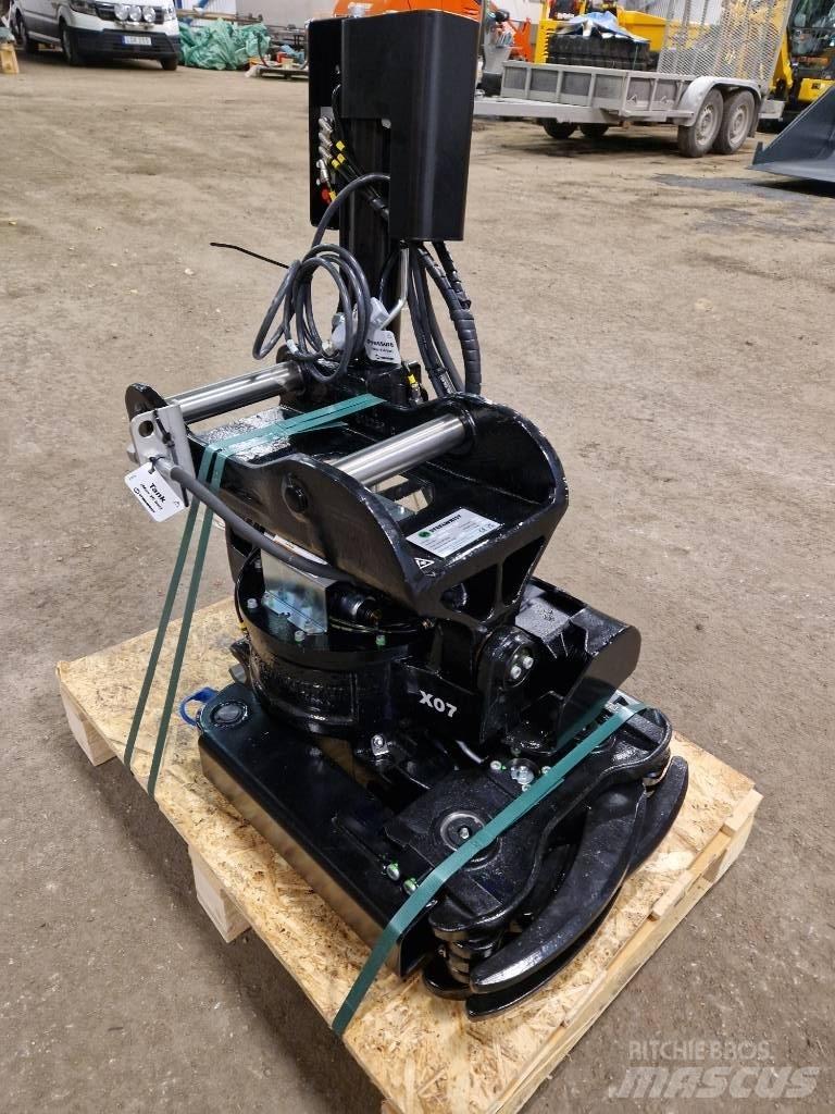 Steelwrist X07 Rotatori za građevinarstvo