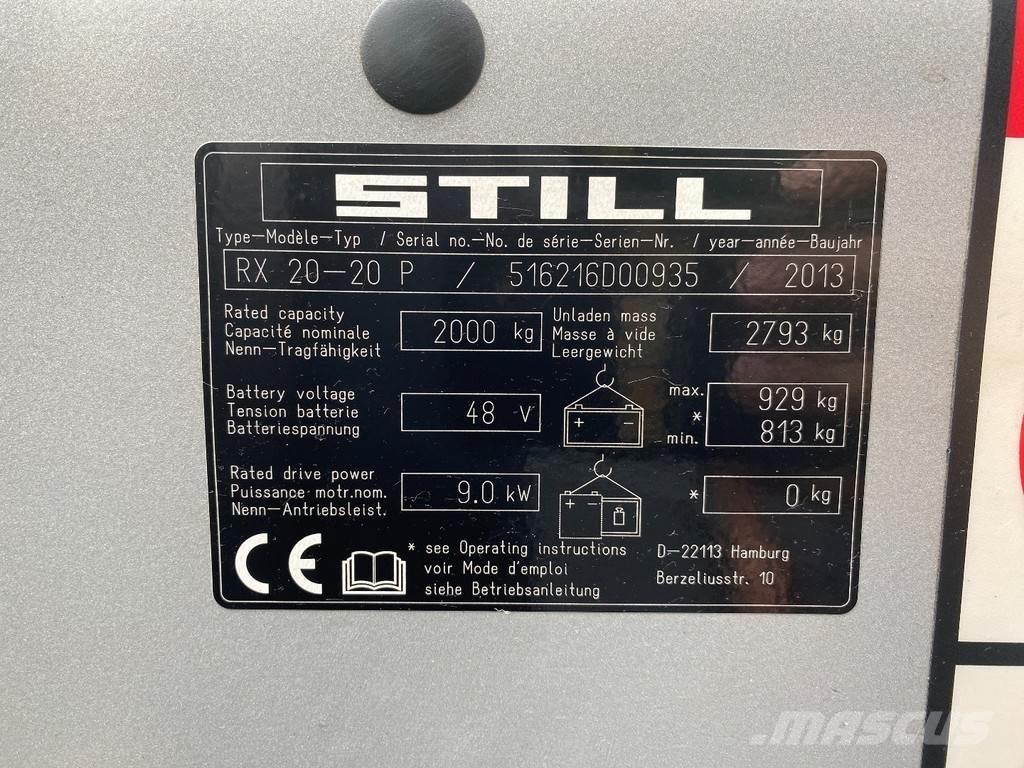 Still RX20-20P Električni viljuškari