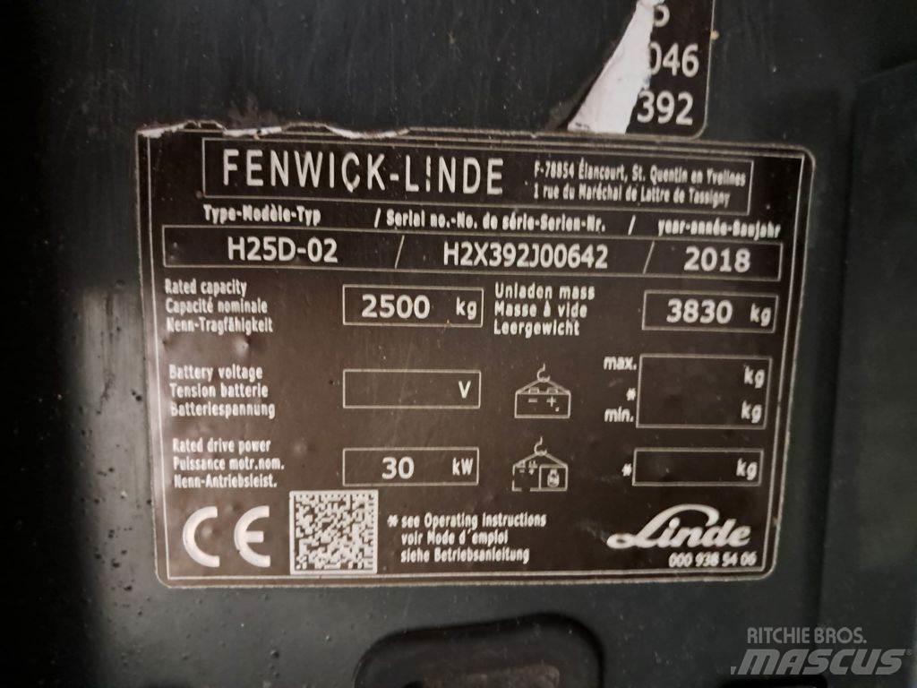 Linde H25D-02 Dizelski viljuškari