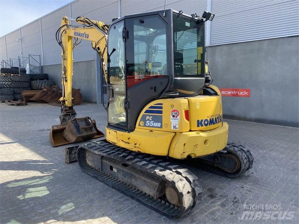 Komatsu PC55MR-5 Bageri točkaši