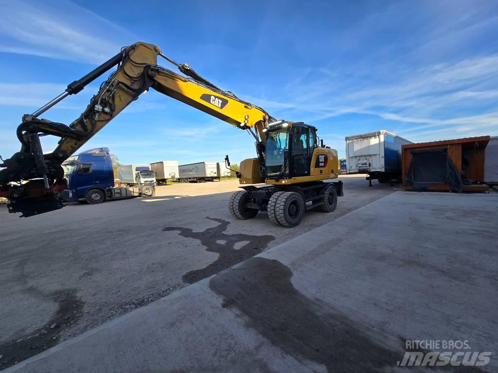 CAT 318 Bageri točkaši