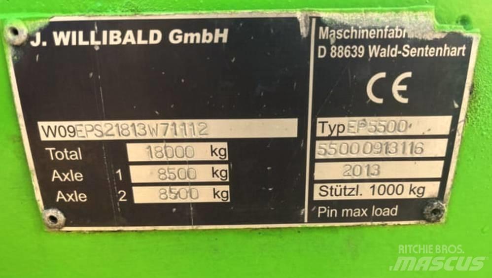 Willibald EP 5500 Drobilice drva / čiperi