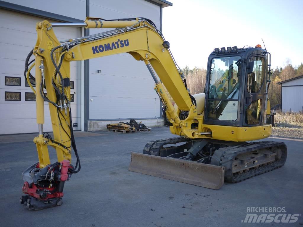 Komatsu PC 80 MR-3 Midi bageri 7t – 12t