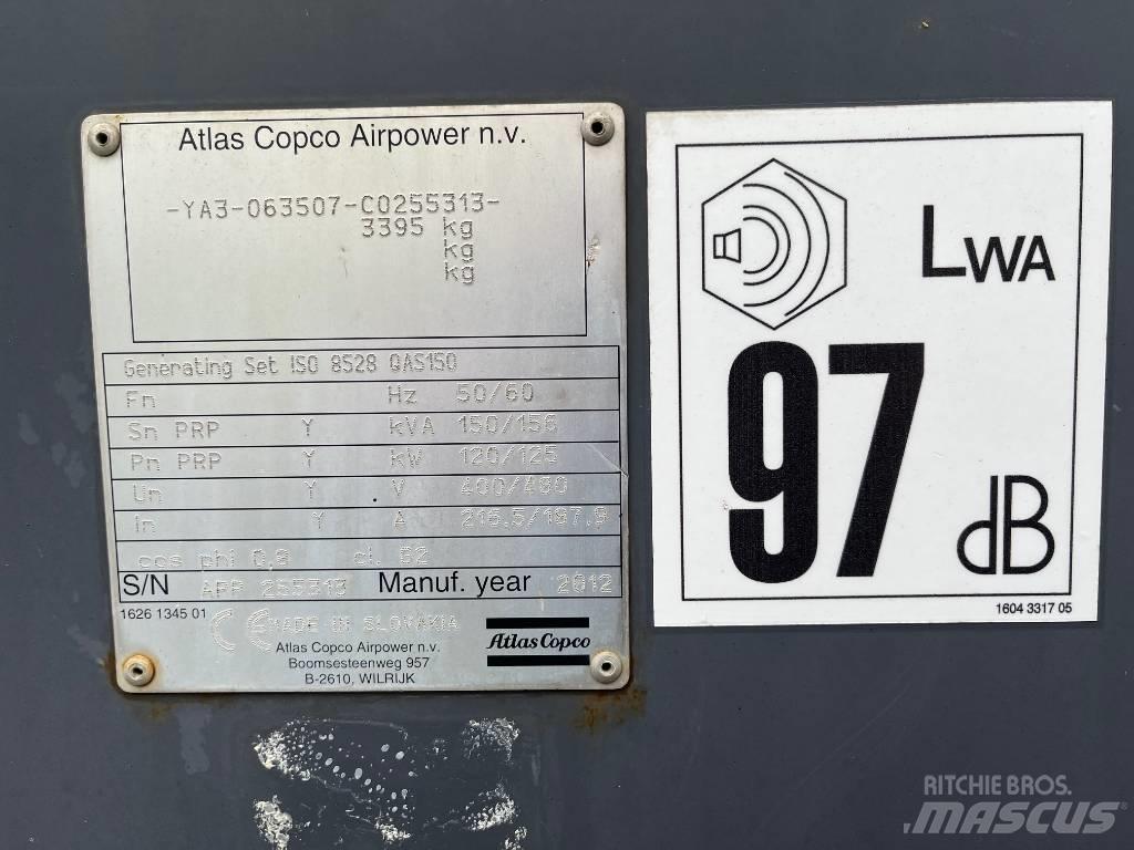 Atlas Copco QAS 150 Dizel generatori