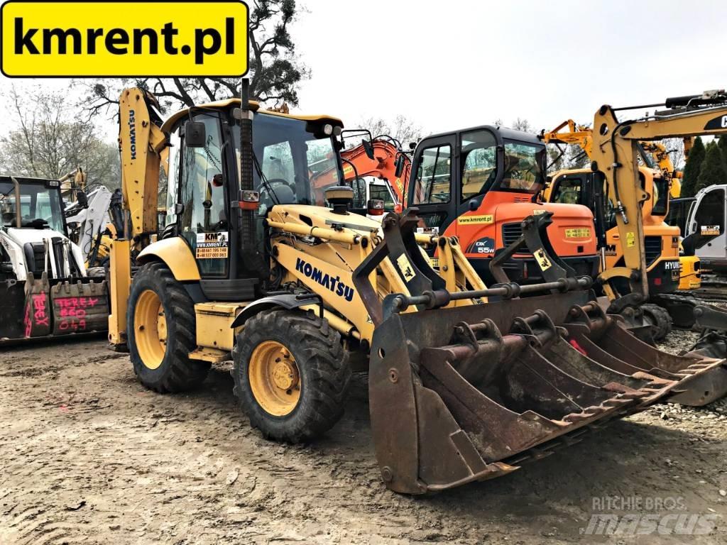 Komatsu WB97R Rovokopači