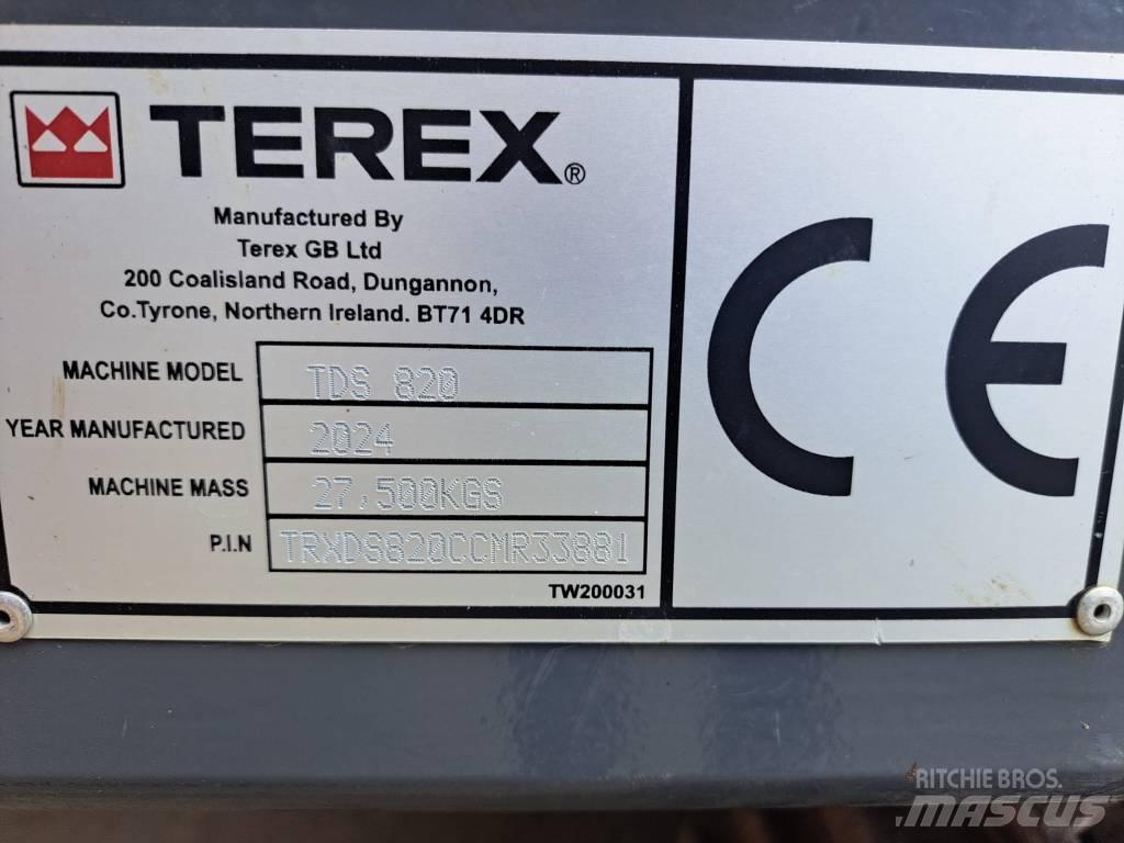 Terex Ecotec TDS 820 Mašine za uništavanje otpada