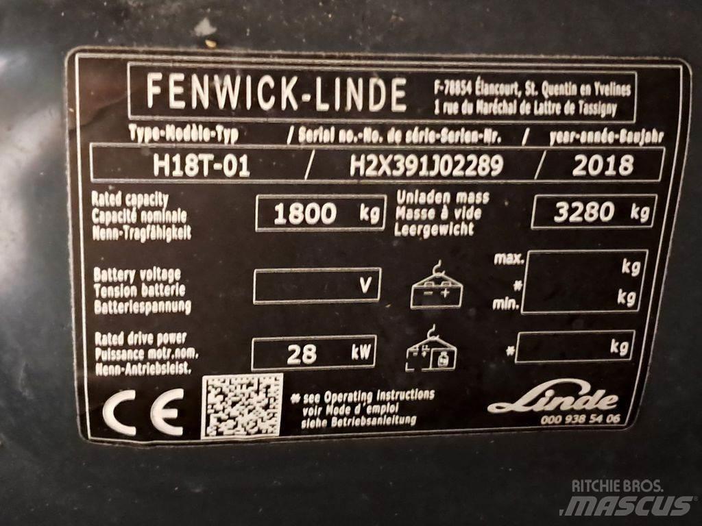 Linde H18T-01 Plinski viljuškari